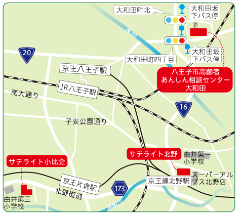 小比企の地図